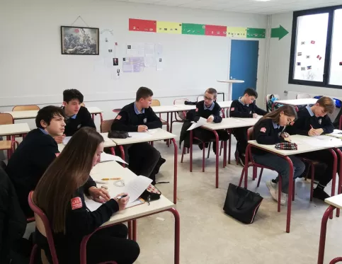 Classe cadets de la défense