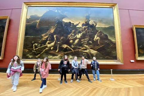 Nos élèves de 5ème visitent le Louvre