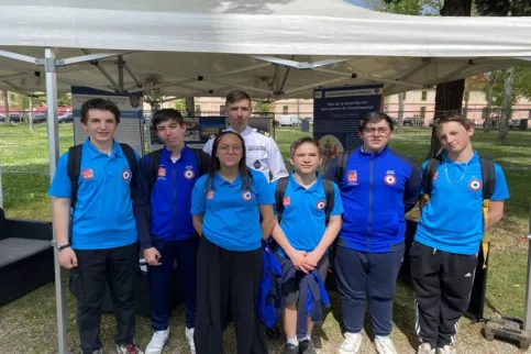 Nos cadets au Forum des métiers de la défense