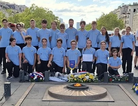 Nos jeunes cadets à Paris
