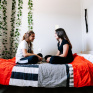 Chambre d'une élève de l'internat